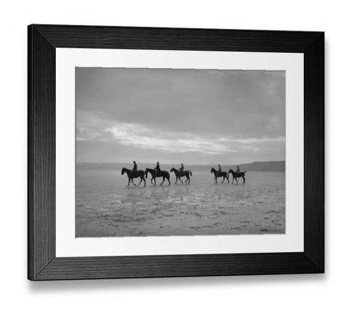Framed Print : Beach Trek Framed Print : Beach Trek