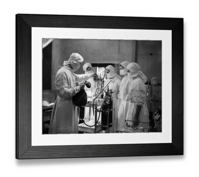 Framed Print : Student Nurses Framed Print : Student Nurses