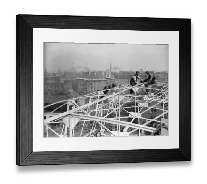 Framed Print : Above The Docklands Framed Print : Above The Docklands