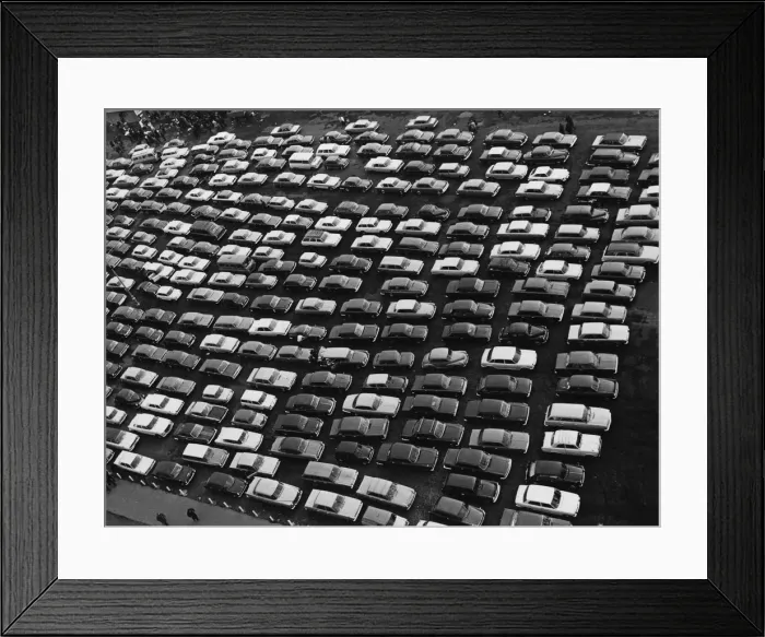 Framed Print : Cars Galore Framed Print : Cars Galore