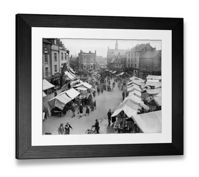 Framed Print : Street Market Framed Print : Street Market