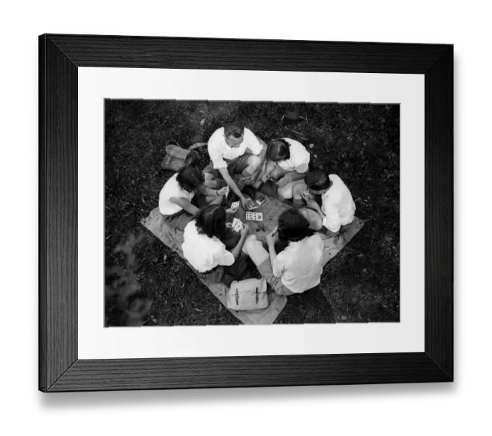 Framed Print : Outdoor Cards