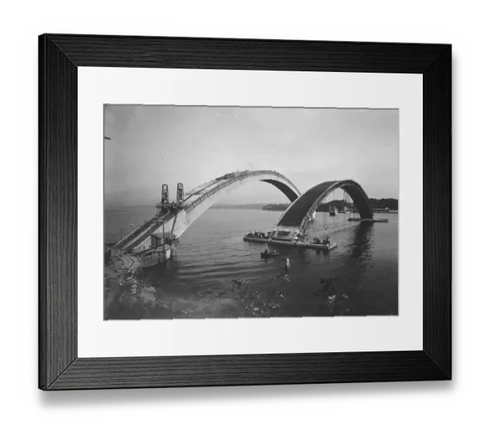 Framed Print : French Bridge Framed Print : French Bridge