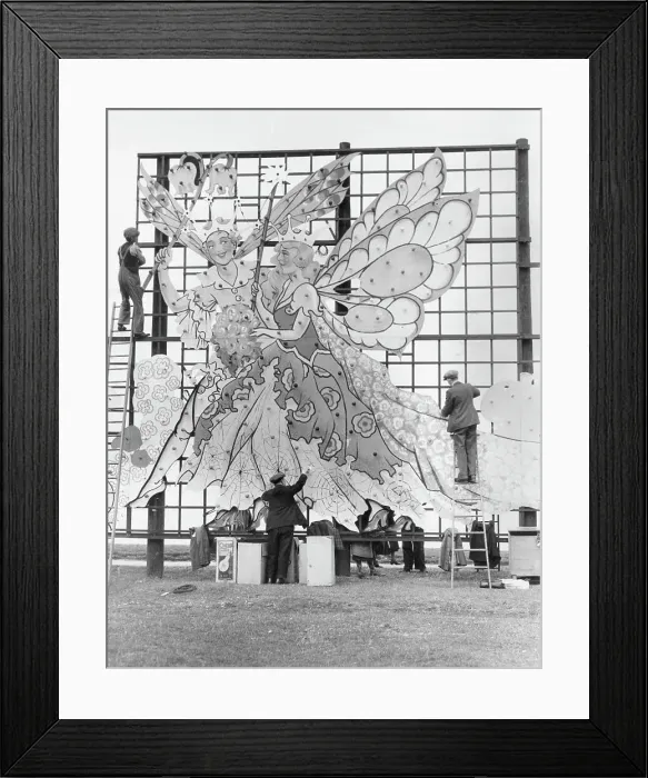 Framed Print : Blackpool Fairies