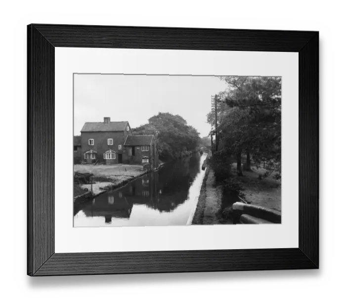 Framed Print : Inn By Canal Framed Print : Inn By Canal