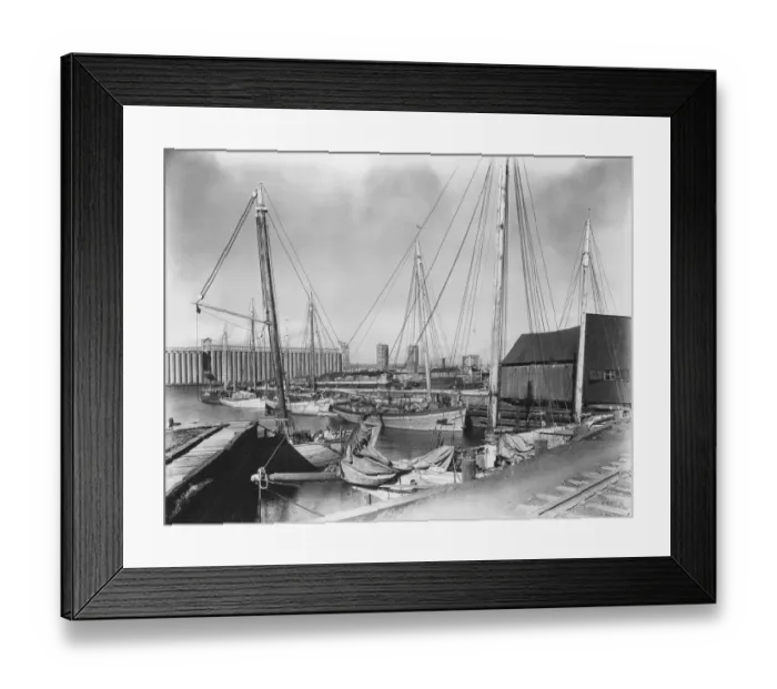 Framed Print : Port Of Quebec Framed Print : Port Of Quebec