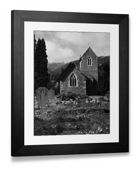 Framed Print : Lake District Church Framed Print : Lake District Church