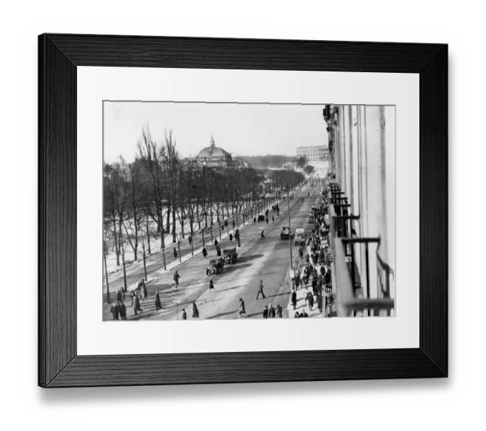 Framed Print : Oslo Street Framed Print : Oslo Street