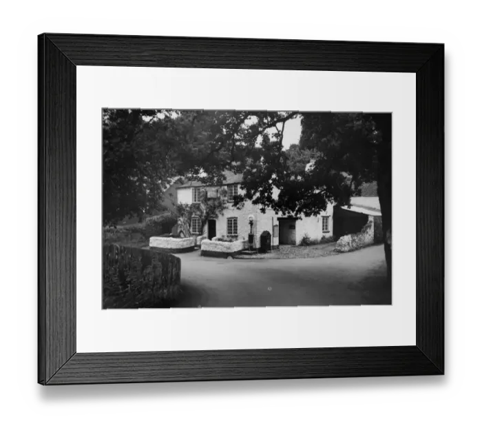 Framed Print : Inn In Devonshire Framed Print : Inn In Devonshire