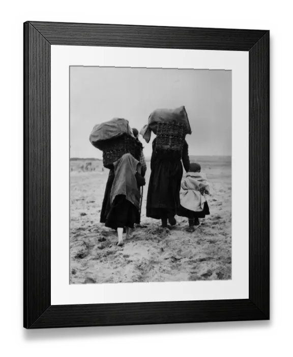 Framed Print : Back Packs Framed Print : Back Packs
