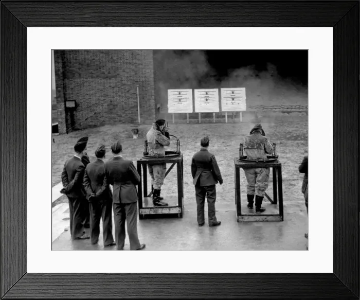 Framed Print : RAF Air Gunners Framed Print : RAF Air Gunners