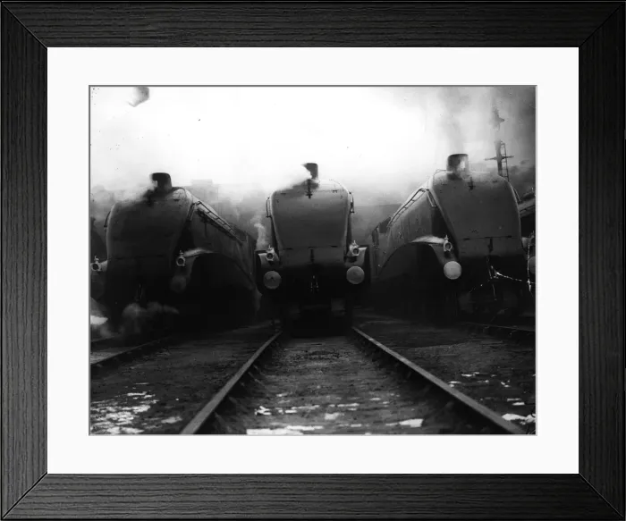 Framed Print : Three Locomotives Framed Print : Three Locomotives
