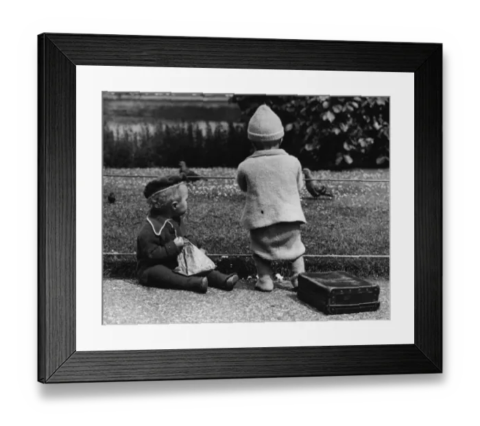 Framed Print : Saggy Breeches