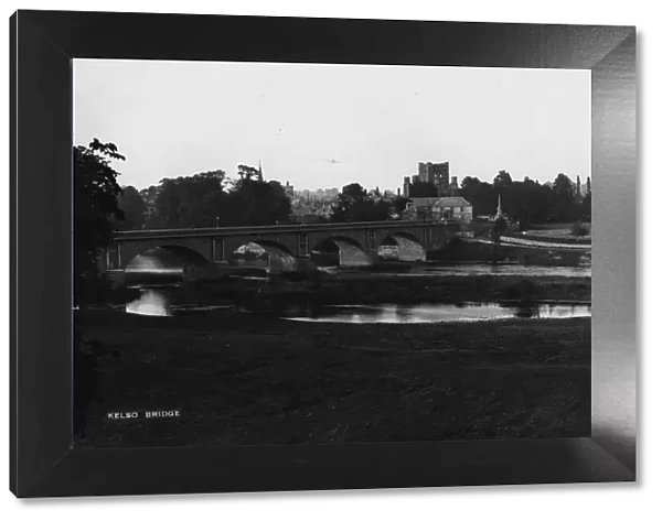 Kelso. 1950: General view of Kelso in Roxburgh, Scotland