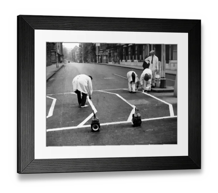 Framed Print : The Piccadilly Line