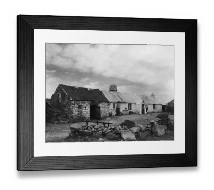 Framed Print : Stone Cottages Framed Print : Stone Cottages