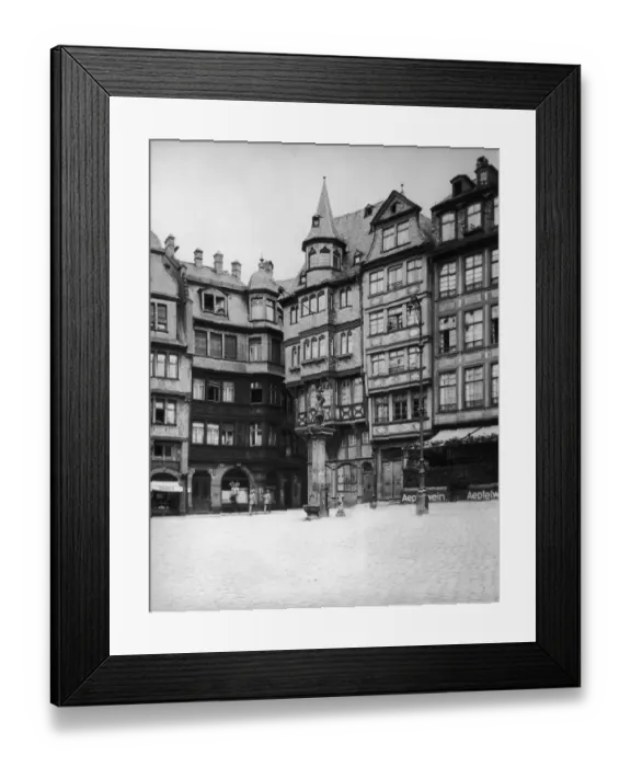 Framed Print : Romerberg Square Framed Print : Romerberg Square