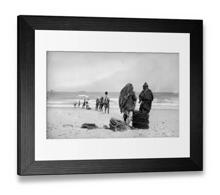 Framed Print : Moroccan Fishermen Framed Print : Moroccan Fishermen