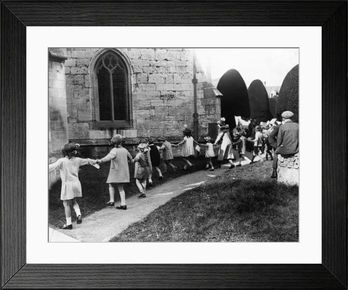 Framed Print : Painswick Feast Framed Print : Painswick Feast