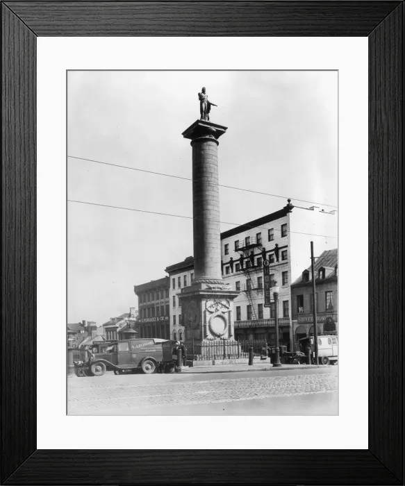 Framed Print : Monument To Nelson