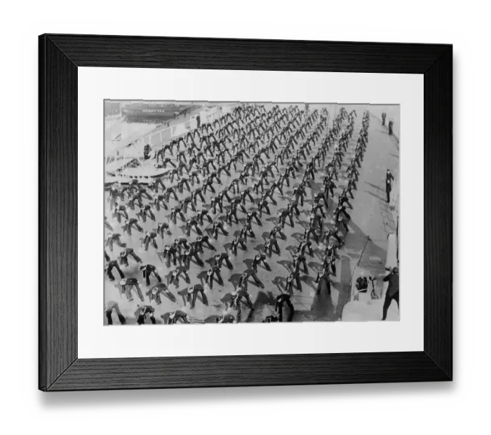 Framed Print : Drill Practice Framed Print : Drill Practice