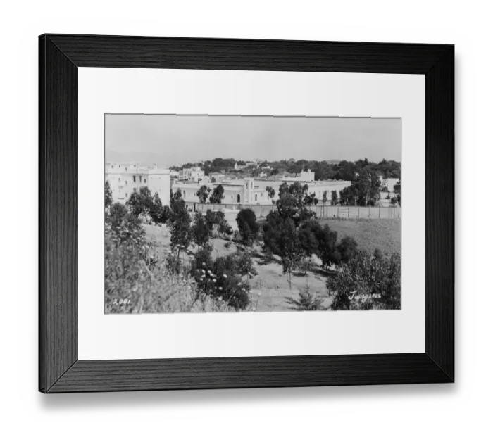 Framed Print : Caribbean Town