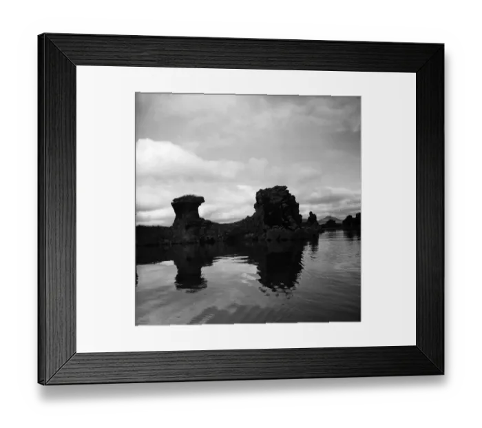 Framed Print : Lake Myvatu Framed Print : Lake Myvatu