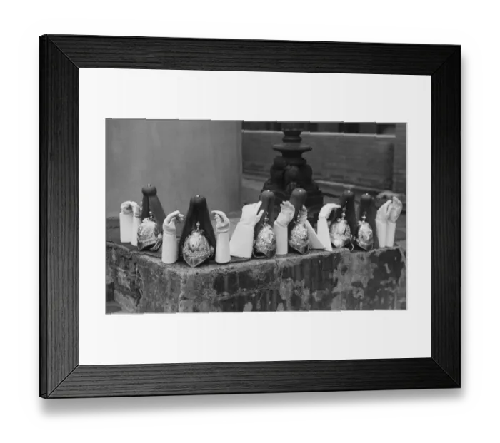 Framed Print : Helmets And Gloves