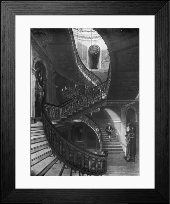 Framed Print : Twisting Stairs Framed Print : Twisting Stairs