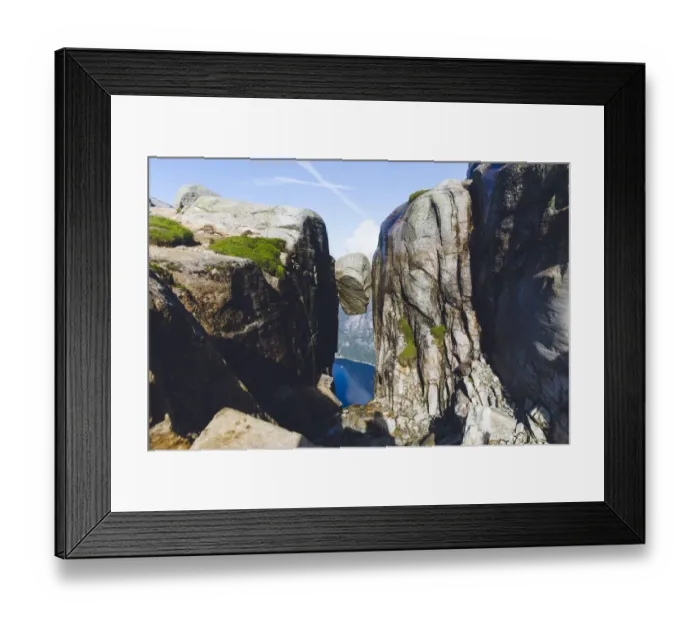Framed Print : Summer adventure in Norway Framed Print : Summer adventure in Norway