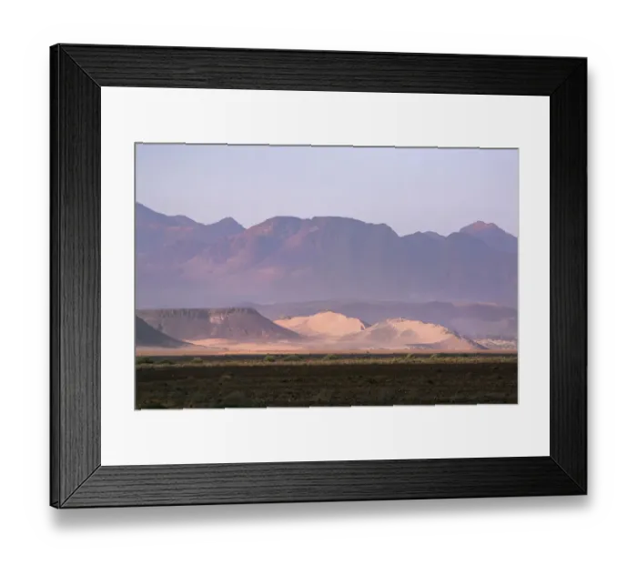 Framed Print : Dunes in Damaraland Framed Print : Dunes in Damaraland