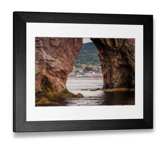 Framed Print : Rocher PercA, GaspA sie, Canada Framed Print : Rocher PercA, GaspA sie, Canada