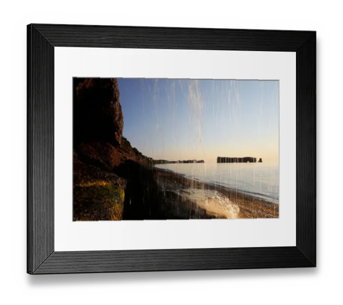 Framed Print : Early morning in Perc├® - Gaspe Framed Print : Early morning in Perc├® - Gaspe