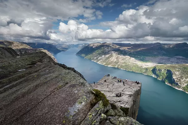 View of Pulpit Rock, Norway