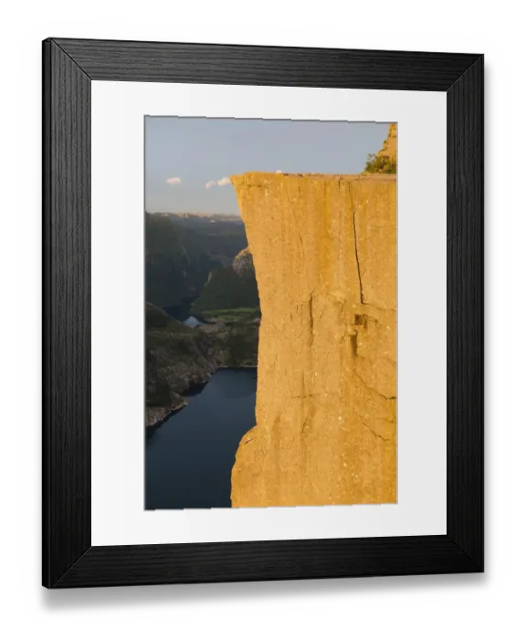 Framed Print : atmospheric, coast, exterior views, fiord, lysefjord, mood, mountain landscape, mountainous Framed Print : atmospheric, coast, exterior views, fiord, lysefjord, mood, mountain landscape, mountainous