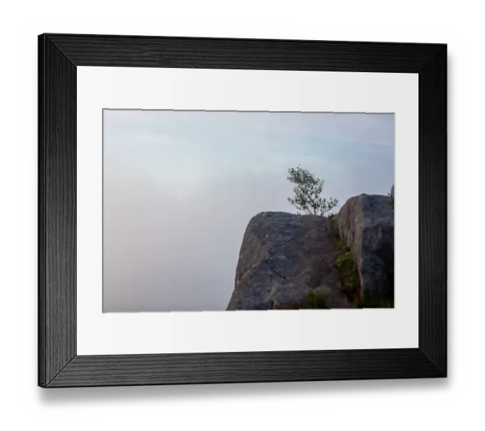Framed Print : Dramatic cloudscape, Preikestolen, Norway Framed Print : Dramatic cloudscape, Preikestolen, Norway
