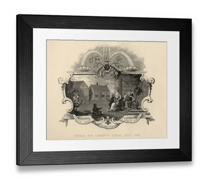 Framed Print : William Hogarth (1697-1764) Framed Print : William Hogarth (1697-1764)