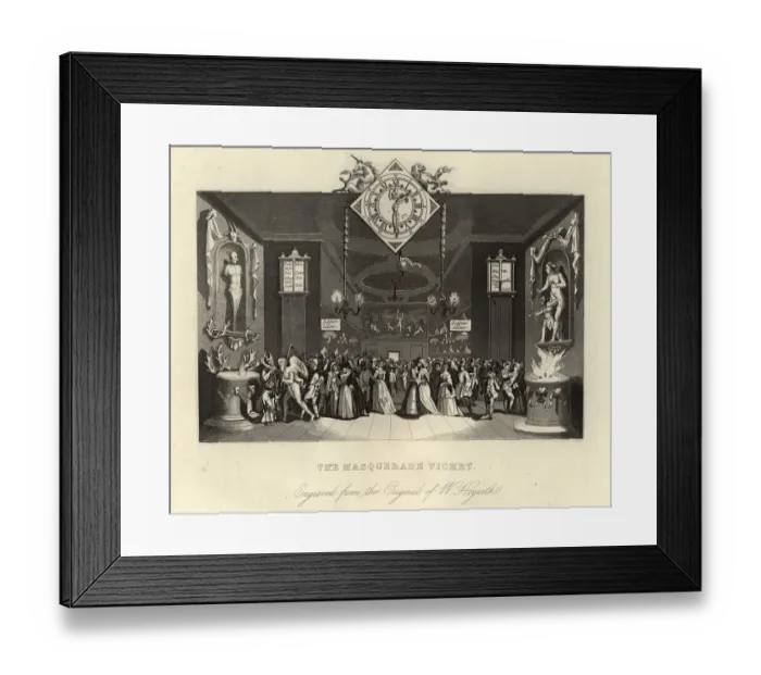 Framed Print : William Hogarth (1697-1764) Framed Print : William Hogarth (1697-1764)