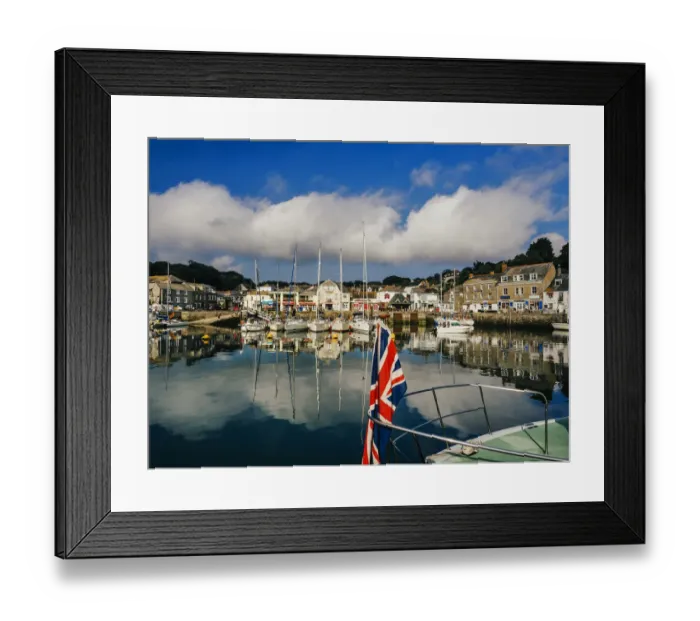 Framed Print : Padstow Harbour, Cornwall, UK Framed Print : Padstow Harbour, Cornwall, UK