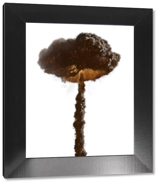 Mushroom cloud, artwork