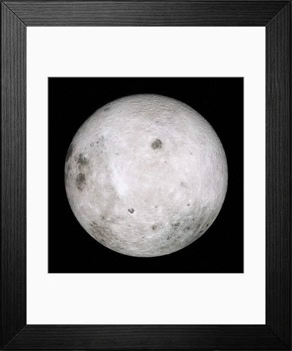 Framed Print : Moon, illustration Framed Print : Moon, illustration