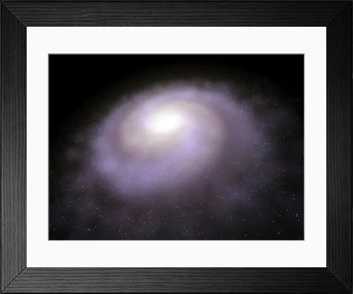 Framed Print : Galaxy in space Framed Print : Galaxy in space