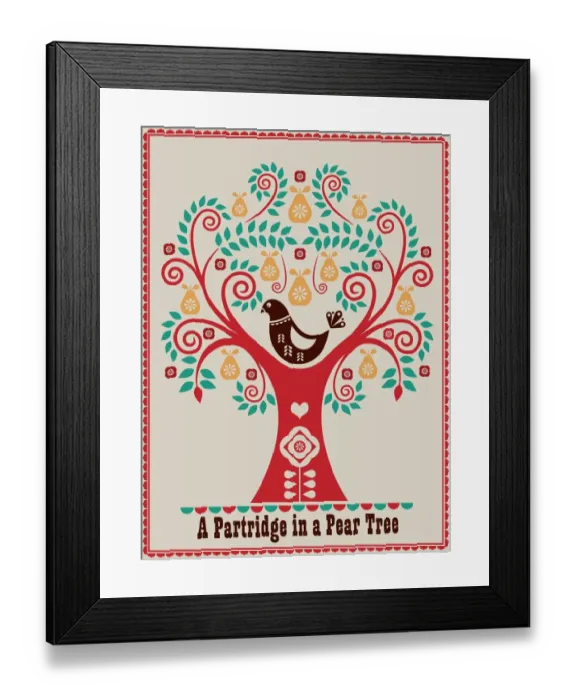 Framed Print : The First day of Christmas Framed Print : The First day of Christmas