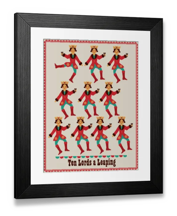 Framed Print : The Tenth day of Christmas Framed Print : The Tenth day of Christmas