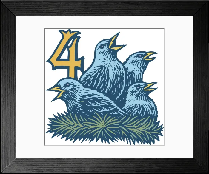 Framed Print : Twelve days of Christmas, 88325763 Framed Print : Twelve days of Christmas, 88325763