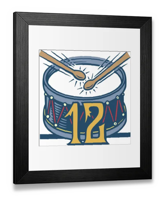 Framed Print : Twelve days of Christmas, 88329285 Framed Print : Twelve days of Christmas, 88329285