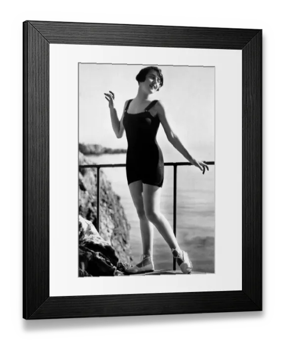 Framed Print : 18-19 years, 20-25 years, 540, adult, archival, ballet shoes, bathing beauty, bathing suit Framed Print : 18-19 years, 20-25 years, 540, adult, archival, ballet shoes, bathing beauty, bathing suit