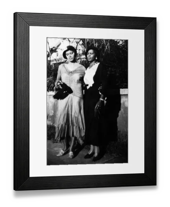 Framed Print : 20-25 years, 25-30 years, 540, adults, african american, african descent, archival