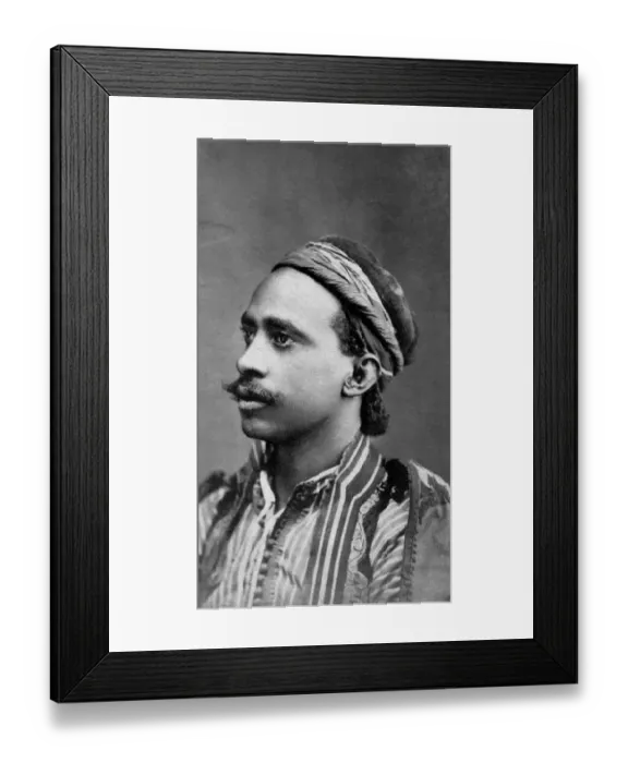 Framed Print : 25-30 years, 30-35 years, african american, african descent, archival, black & white