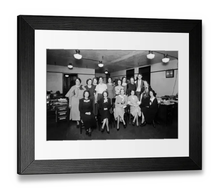 Framed Print : 521, adults, antique, black & white, business, businesspeople, businesswomen, caucasian Framed Print : 521, adults, antique, black & white, business, businesspeople, businesswomen, caucasian